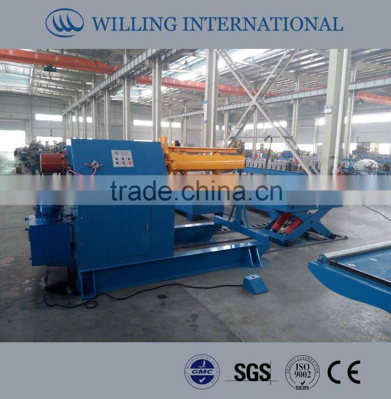 hydraulic uncoiler