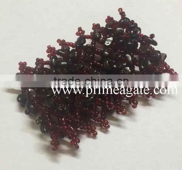 Garnet Elastic Band Bracelet | A grade good quality gemstone bracelet | Agate new jewelry 2016 bracelets