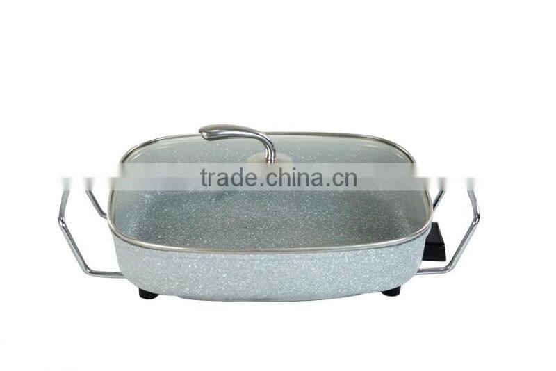 with stand Marble Non stick coating electric grill