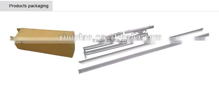 Aluminum-alloy floor stand advertising display