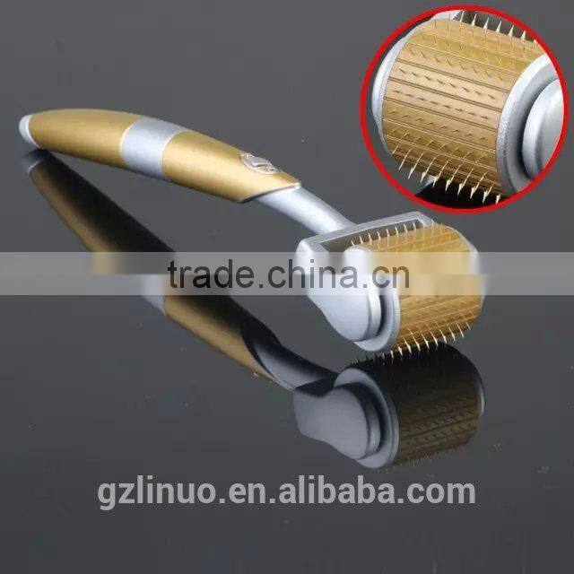 3 in 1 derma roller with changeable needle for eye,face,body skin care,acne scar removal