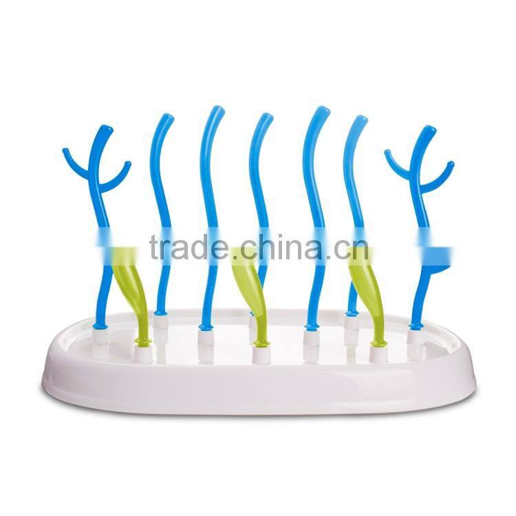 China supplier babies product PP feeding bottle holder bottle drying rack