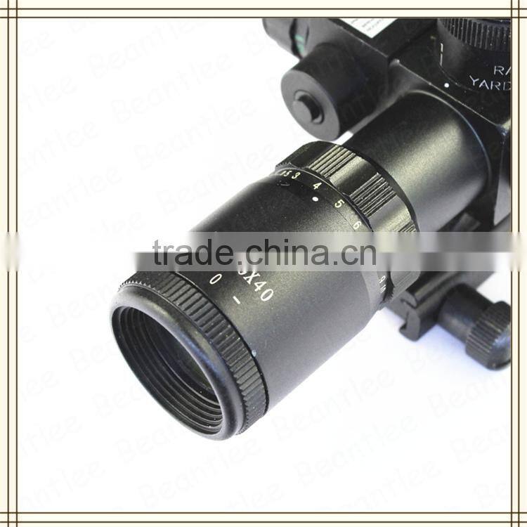 2.5-10X40 Top sale level sight glass, strobe laser sight 2'' sight glass laser sight for 1911