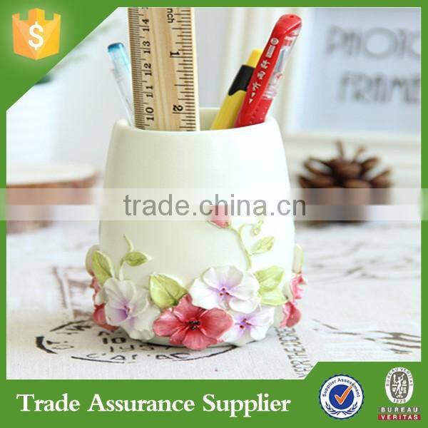 High-Quality Resin Brush Pot Custom