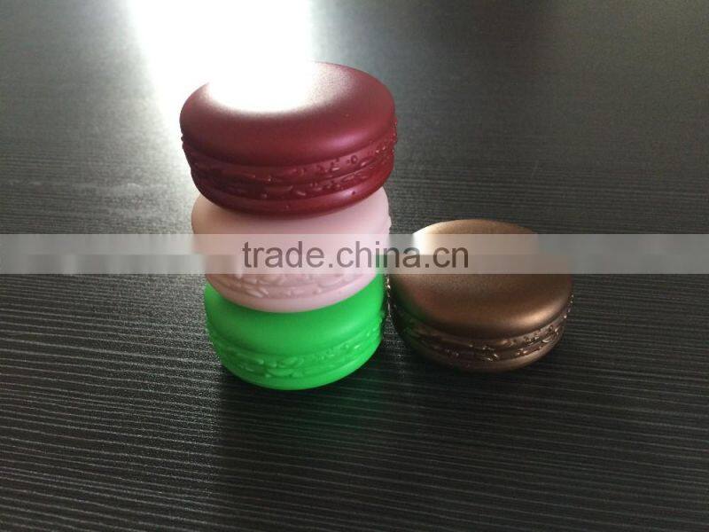 China cosmetic packaging colorful 10g pp cream jar