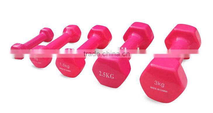 Exercise Equipment Cast Iron Neoprene Dumbbell for Women