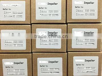 Neoprene Rubber Impeller for Jabsco Impeller 17240-0001/18789-0001,sea water pump