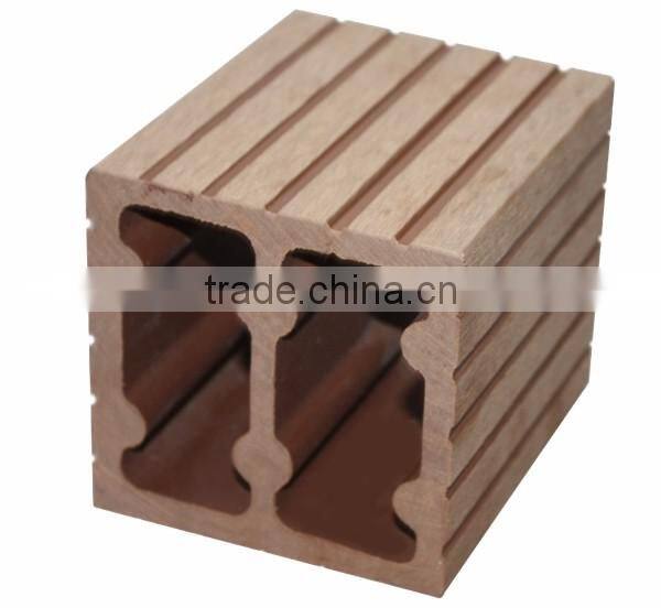 Waterproof WPC Baluster Wood Plastic Composite Railing for Garden
