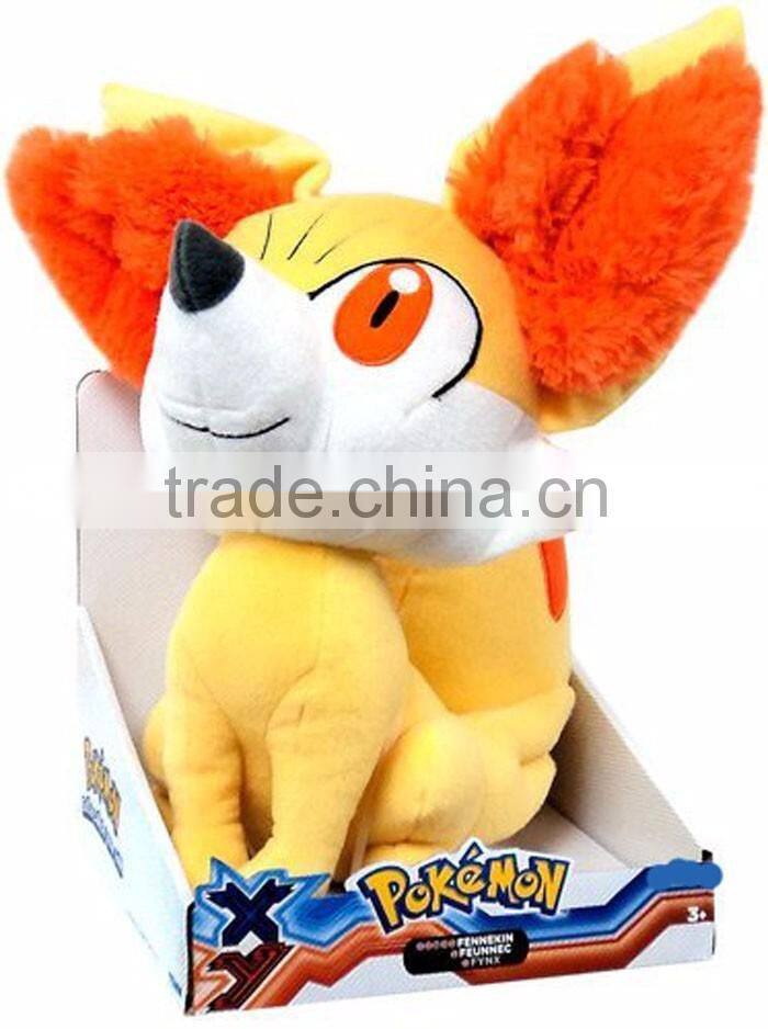 8" Pokemon Plush Toys Fennekin Plush Doll