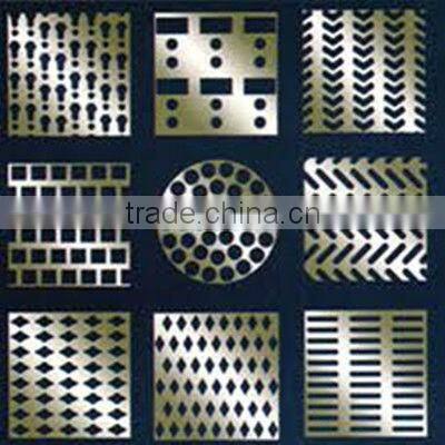 Round Mesh Perforated Metal Net