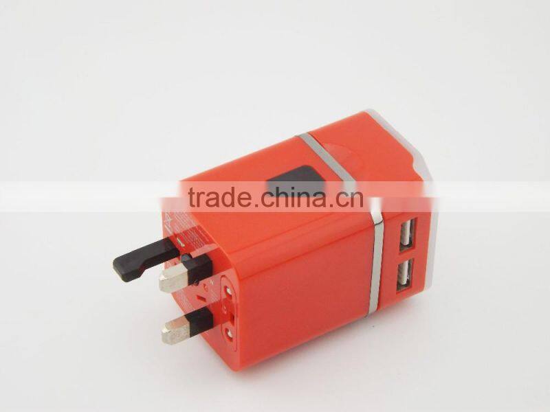 HOT World Travel Adapter charger 2 USB charger Universal Adapters and Converters