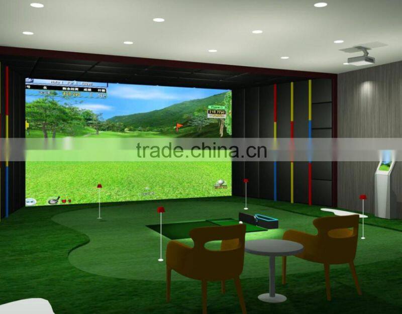 3D screen golf equipment