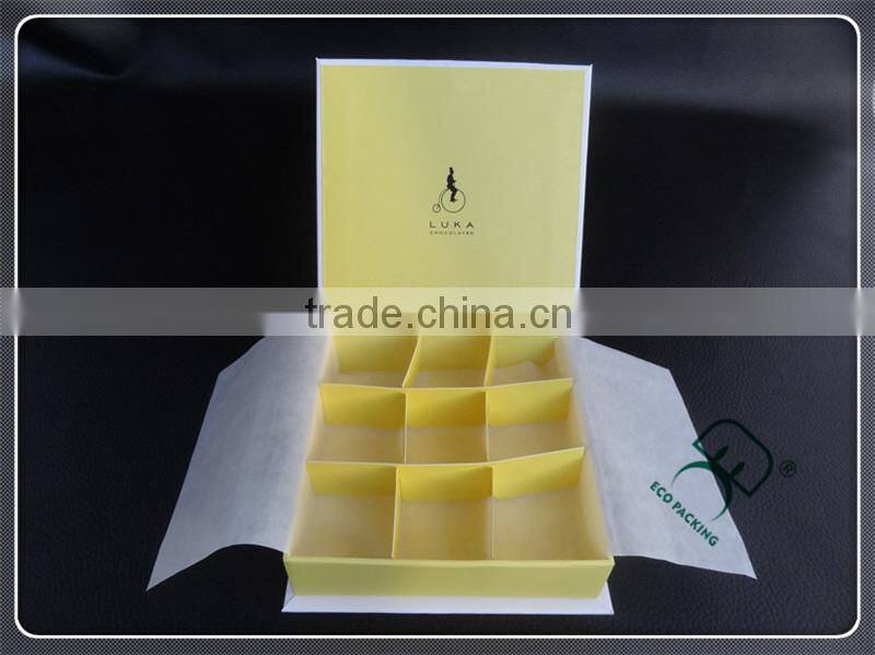 Wholesale Paper chocolate box manufacturer in uae