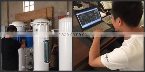 Industrial nitrogen production plant