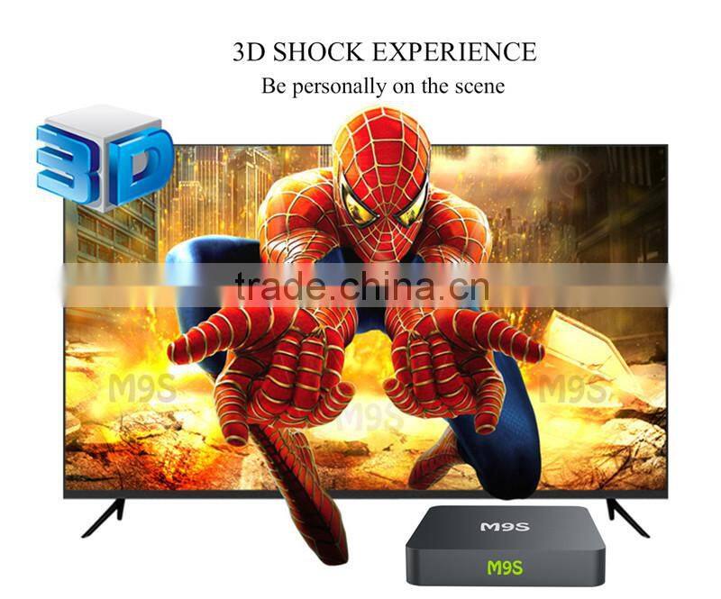 2016 New Arrival Dragonworth M9S S905 1G 8G tv box Android5.1 WIFI 2.4G Bluetooth
