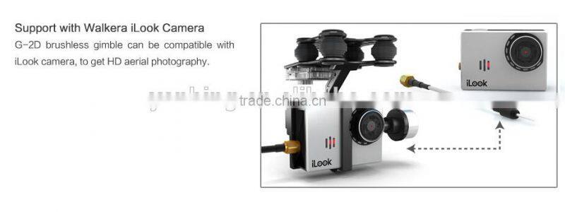 Walkera G-2D gimbal CNC brushless motor FPV mount gimbal for Walkera iLook and Go pro