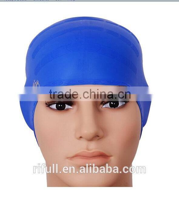 China factory wholesale silicone swim caps for long hair