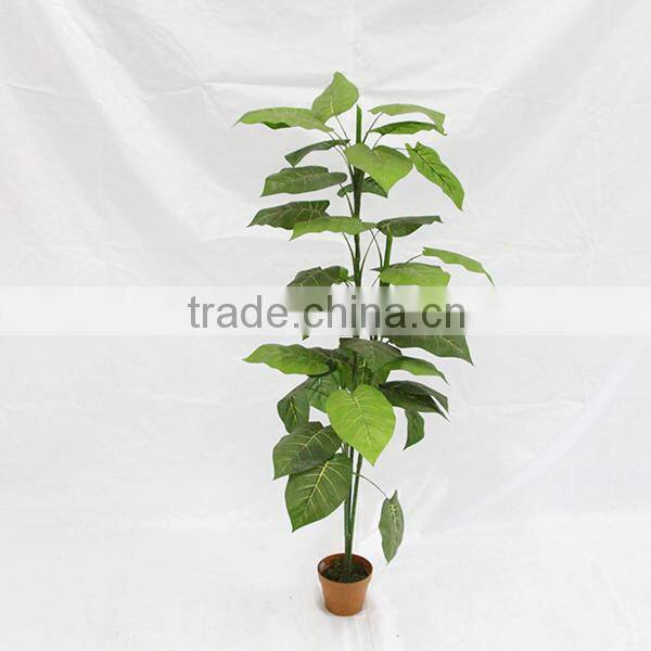 decorative artificial plastic Scindapsus palnt tree for sale