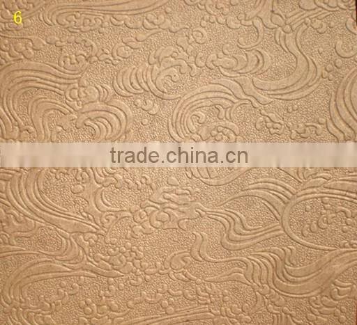 Hot-selling 2.5mm embossed hardboard for Indoor-decoration