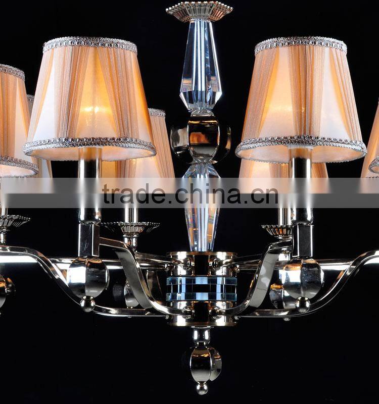 Big Elegant and atmosphere iron chandelier with 8 lights