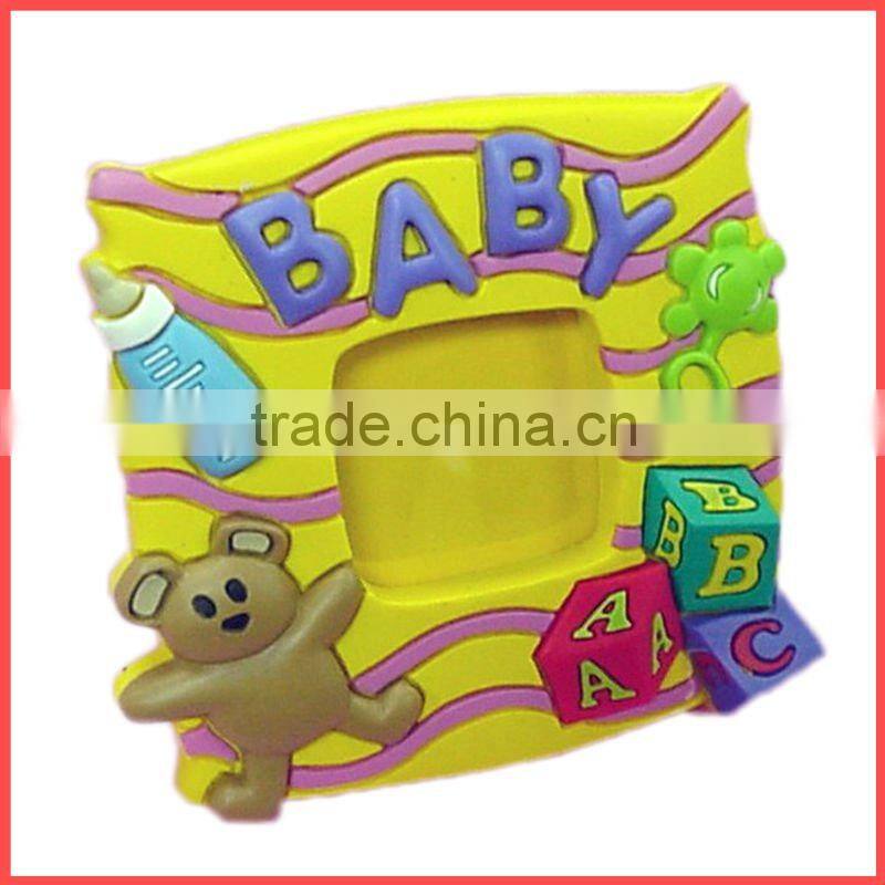Lovely 3D soft pvc photo frame