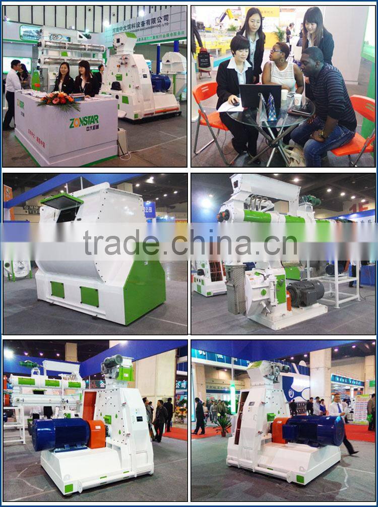 CE approved factory supplier small animal poultry maize corn grinding hammer mill machine