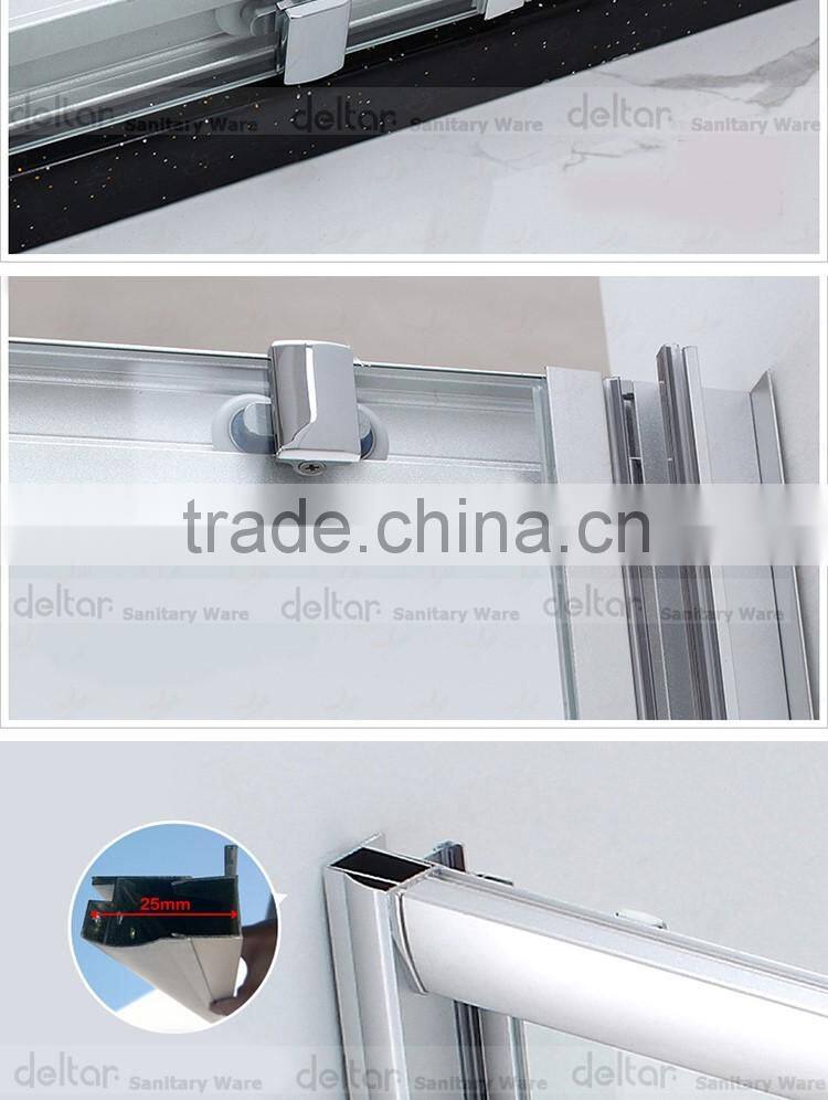 prefab bathroom shower cheap cubicle tempered glass door / cabin / Enclosure