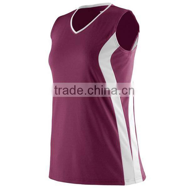 Healong sleeveless volleyball training uniforms designs