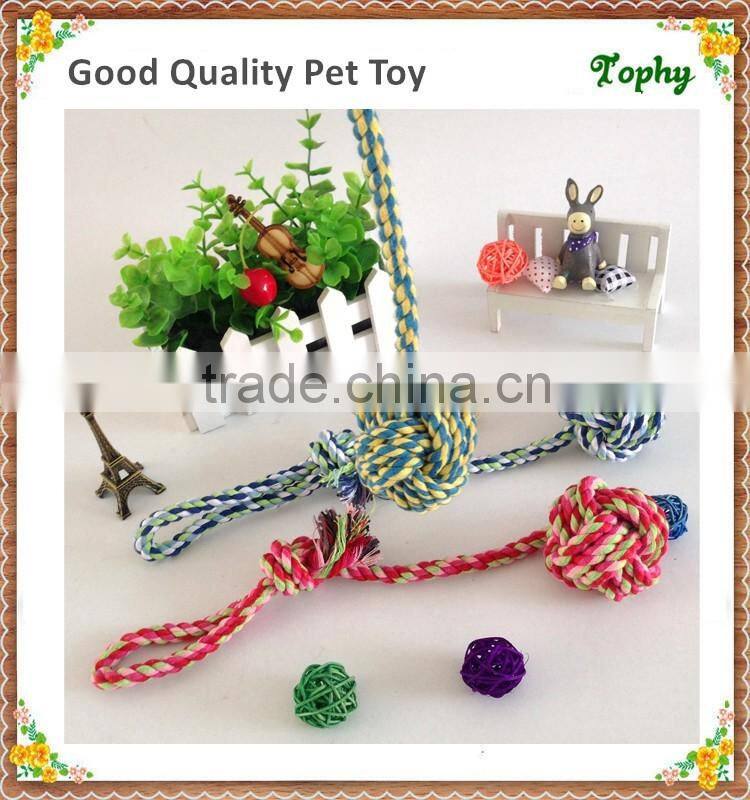 Braided dog toy rope