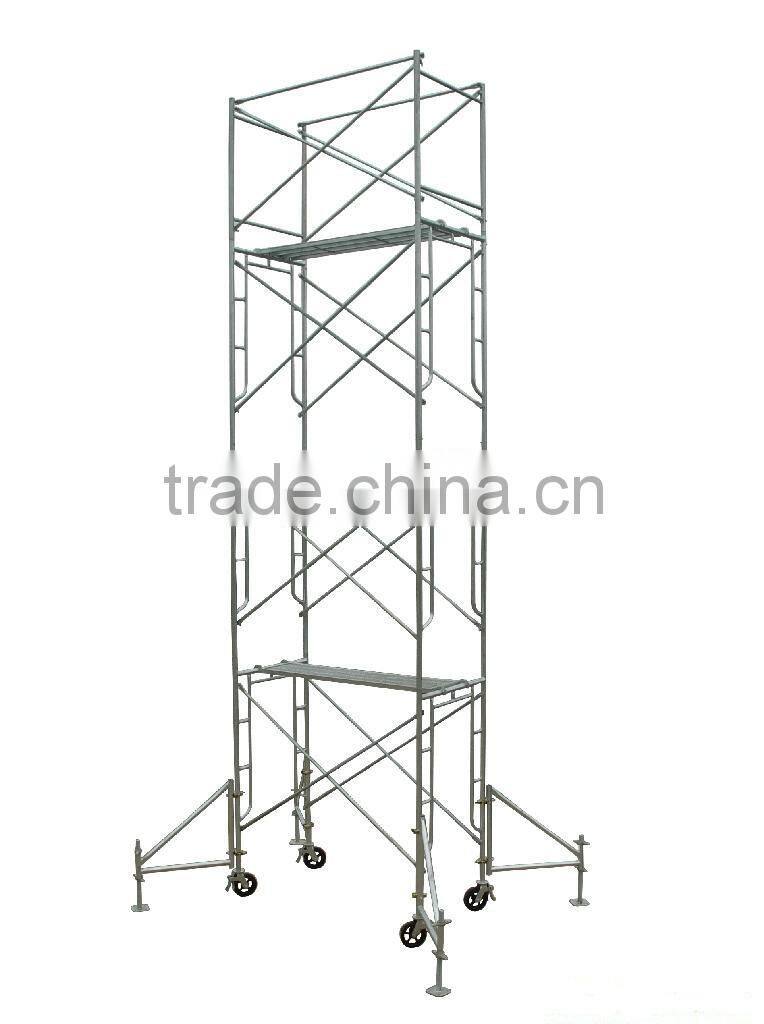 Hot dip galvanized A/H frame scaffolding
