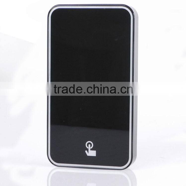 New design colourful fashion portable usb power bank 6000mah Touch Screen Power Bank