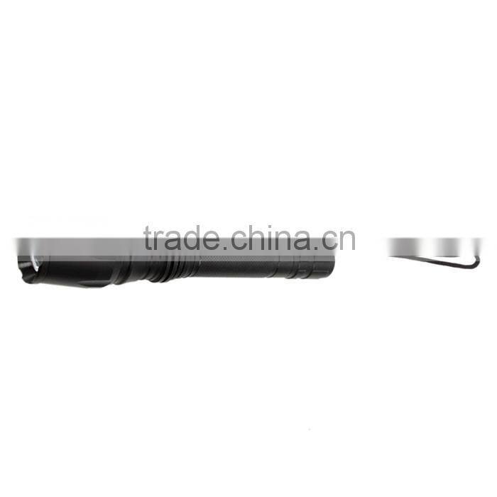 XML-T6 LED 5 Mode Focusing LED Torch Flashlight Black
