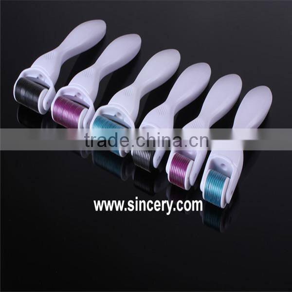Cosmetic, Micro Face & body treatment micro needle 360 degree derma roller