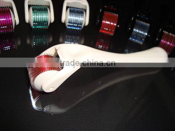 HOT!! derma roller 540 needles face derma roller with bottom price