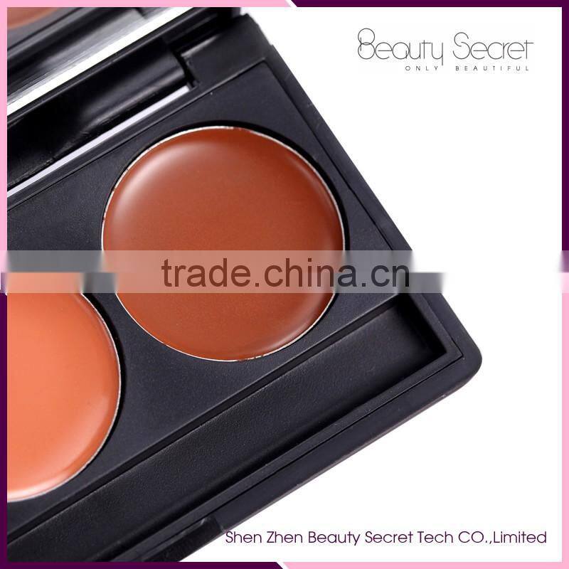 High quality 3 colors magic concealer with brush