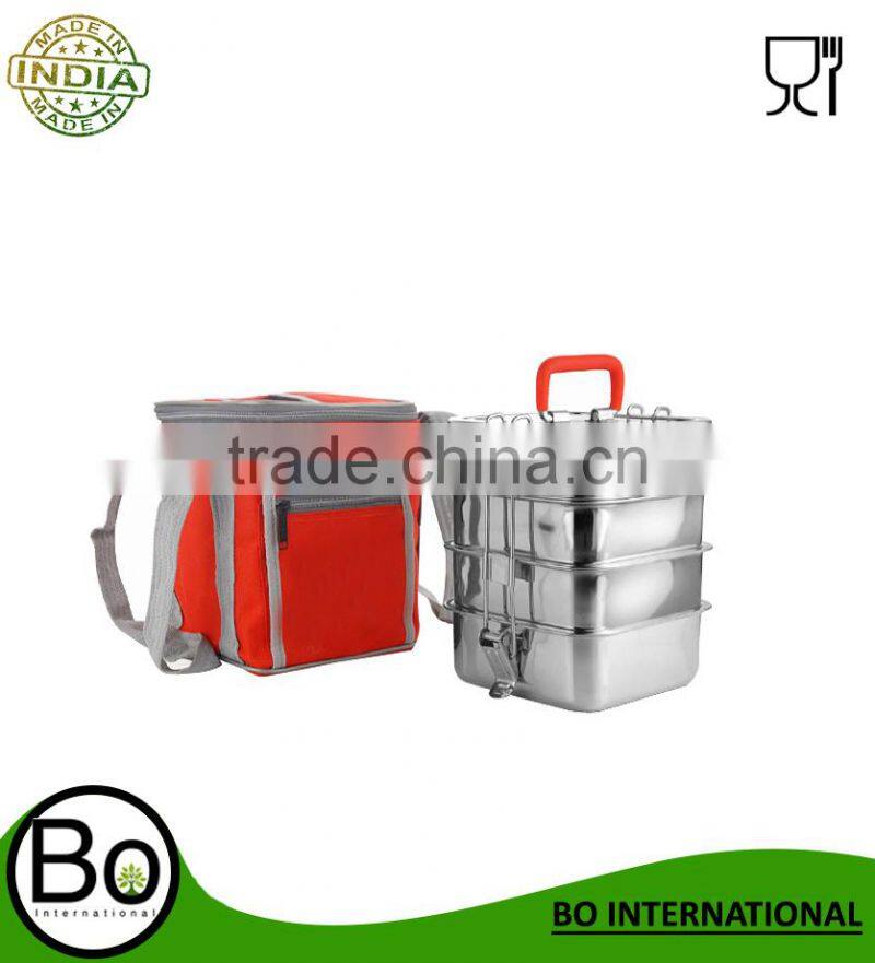 Stainless Steel Small Lunch Box 160x102x55 mm