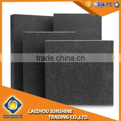 Prefabricated fireproof foam glass panel flooring