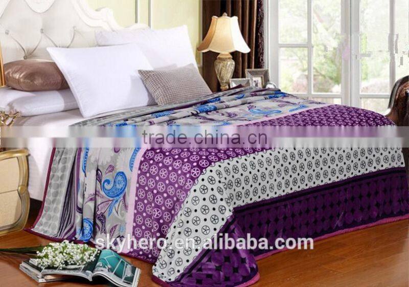 super soft blanket polyester blanket