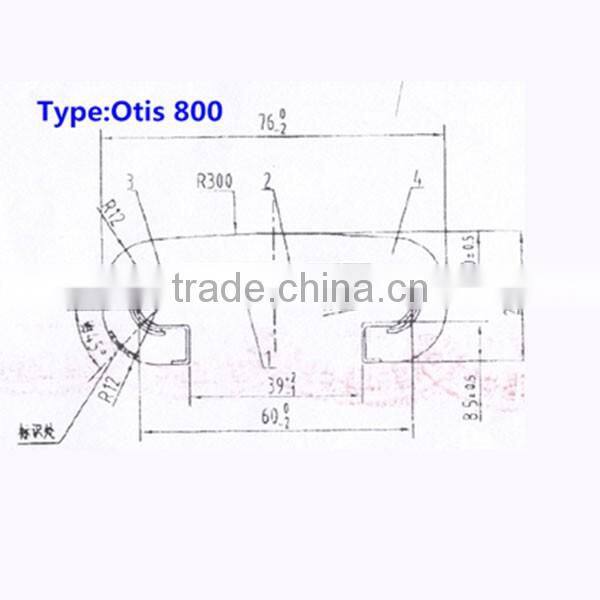 Factory direct supply escalator handrail belts 800 for sale