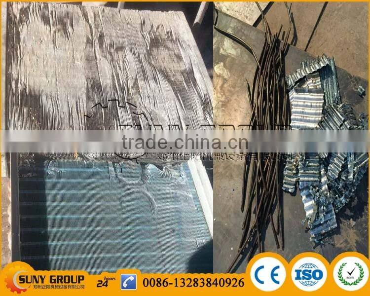 Scrap Air Conditioner/Refrigerator Radiator Stripping machine