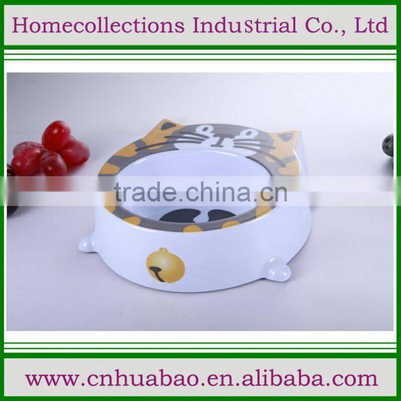 Hot sale 100% melamine pet bowl for puppy, kitty ,birds and other small animals, novelty pet bowls
