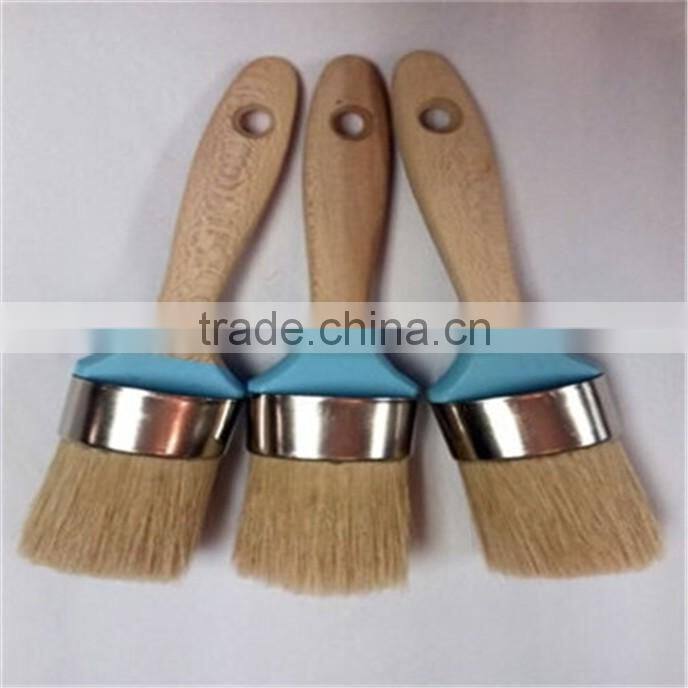 Chalk Furniture Paint Brush Pro Medium Oval Brush with Boar Bristles