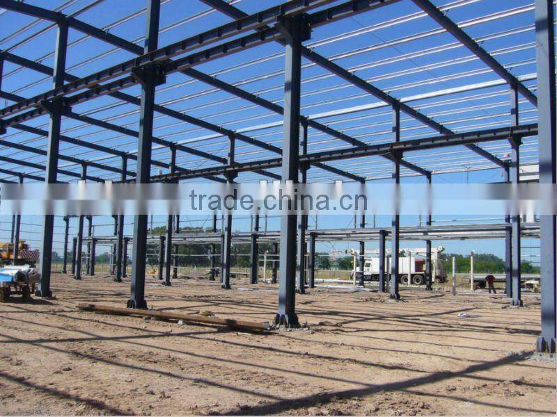 light steel plant structure workshop metal carport