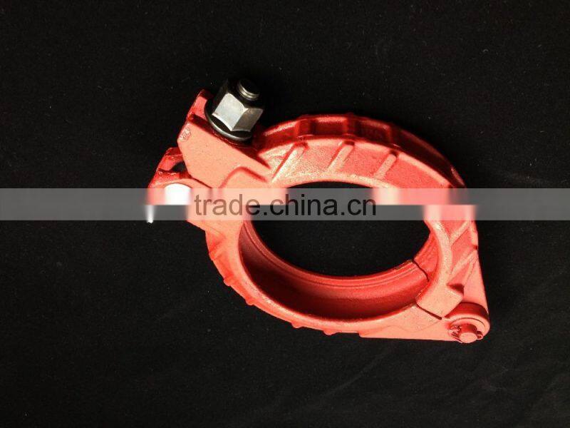 China Manufacturers Pipe Clamp Fittings Galvanized Pipe Clamp Concrete Pump Pipe Clamp