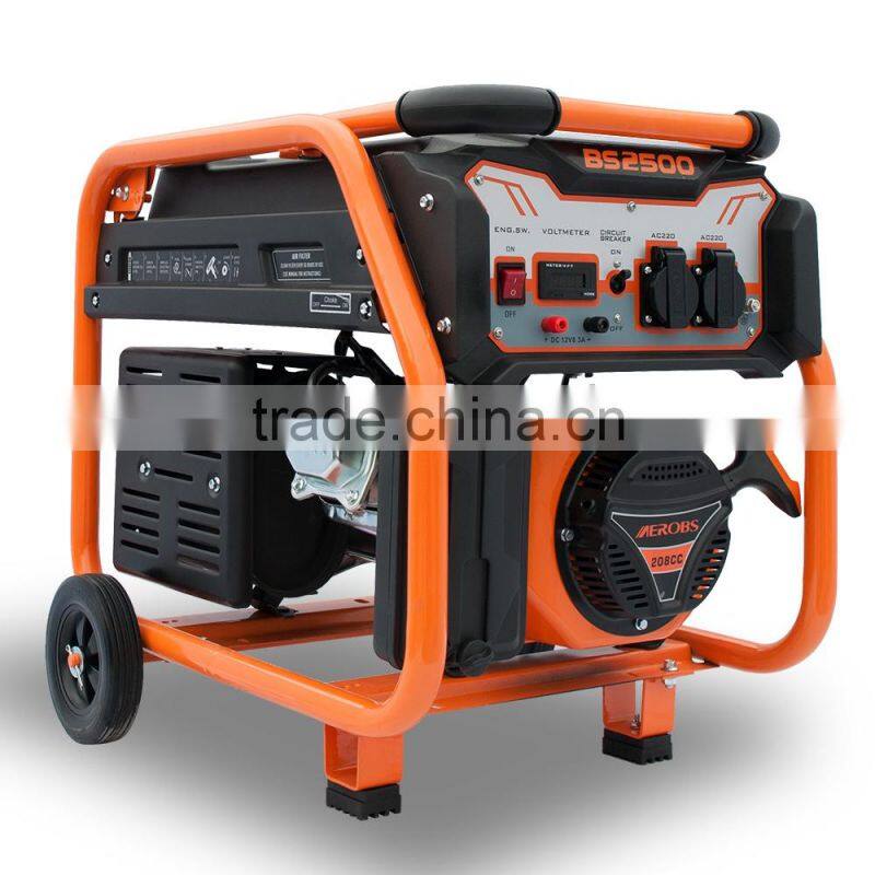 BSGE9500 transfomers model Chongqing CHINA Aerobs Protable 7000kva Used Gas Gasoline Generator Wholesale Distributors
