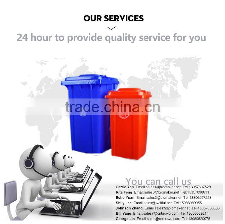 120 Liter HDPE Industrial Plastic Big Dustbin