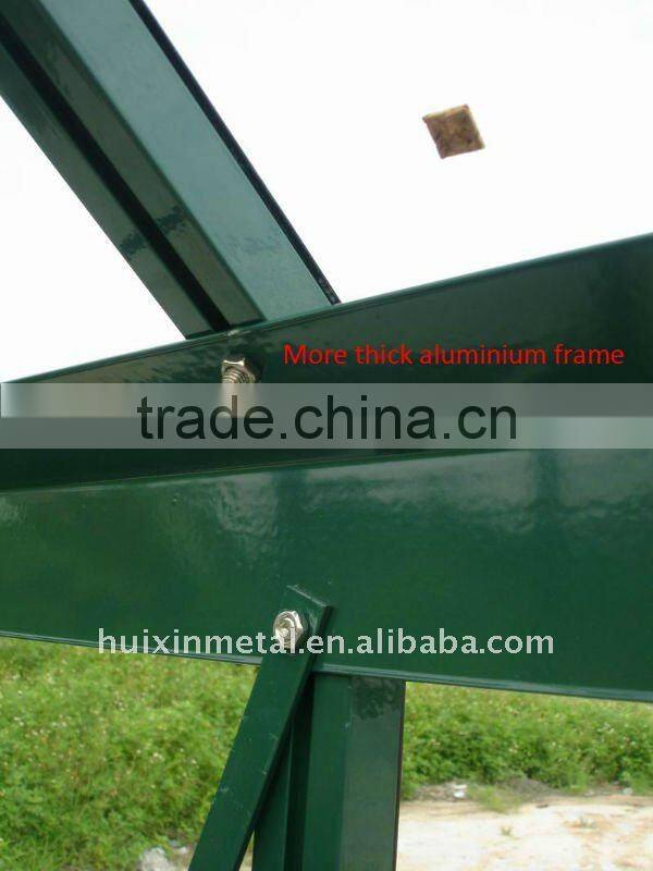 victorian tempered & toughened safty glass greenhouse for gardenHX91203