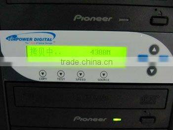 Automatic 1 to 11 cd dvd duplicator machine with cheap price