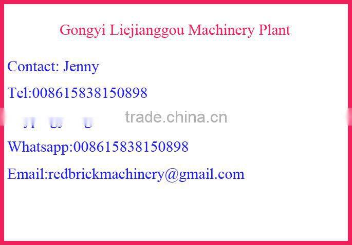 real manufacturer with lowest price! clay brick making machine