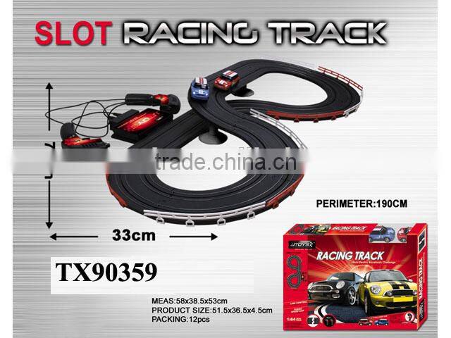 1:64 toy car track, transfer rail car